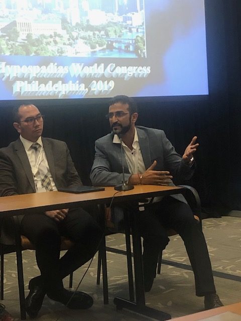 Dr A.K.Singal presents his work at Hypospadias World Congress