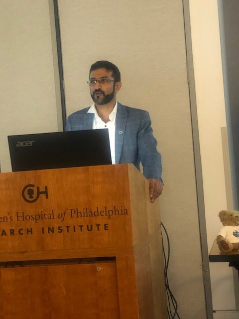 Dr A.K.Singal presents his work at Hypospadias World Congress